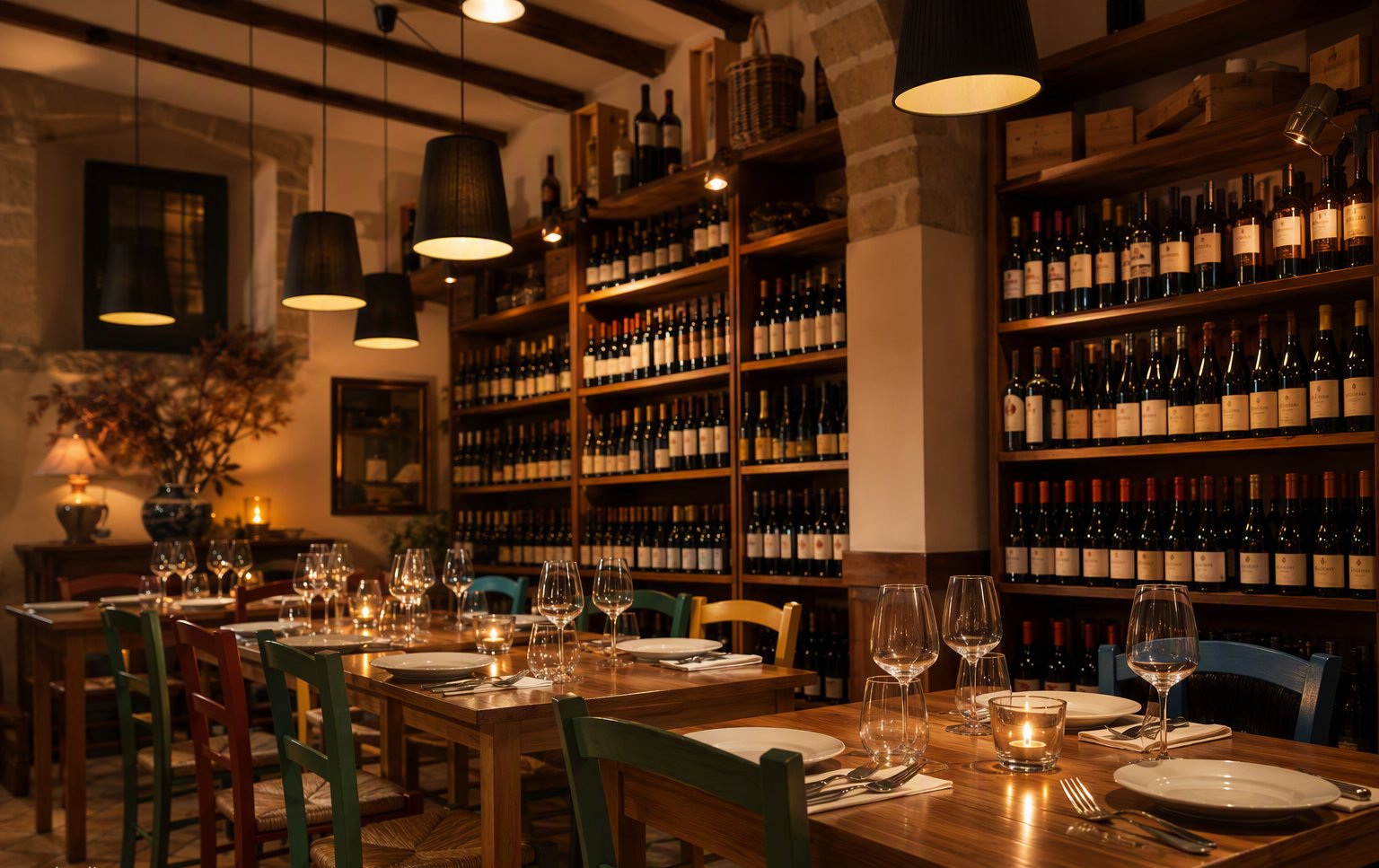 La sala dell'osteria